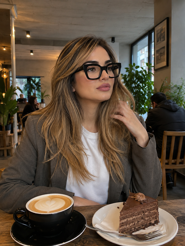 عینک زنانه کائوچویی سلین