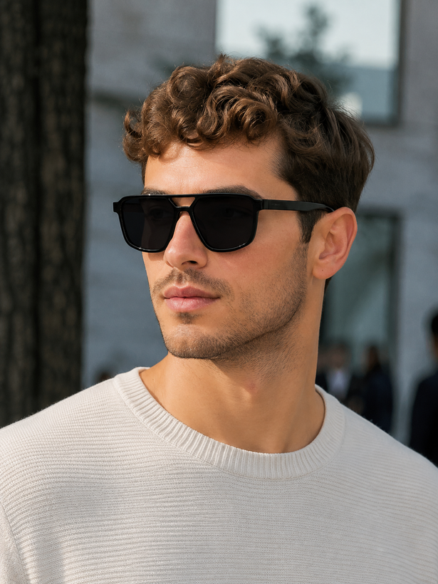 عینک مردانه کائوچویی black navigator